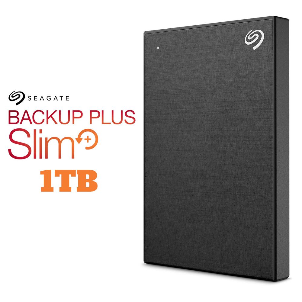 حافظه اچ دی دی اکسترنال سیگیت مدل Backup Plus Slim ظرفیت 1 ترابایت