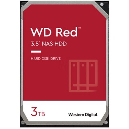 هارد اینترنال وسترن دیجیتال قرمز 3 ترابایت Red WD30EFRX